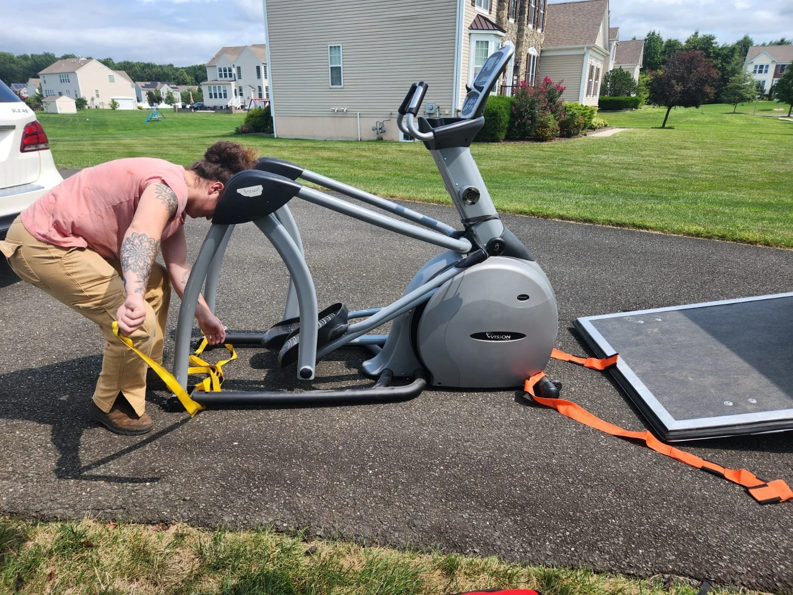 how to move an elliptical exercise machine Butch Services